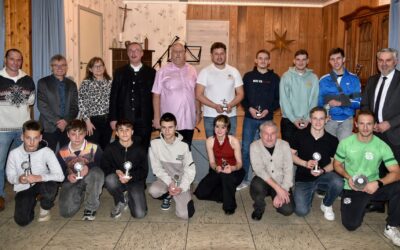 Ehrungen bei der Weihnachtsfeier