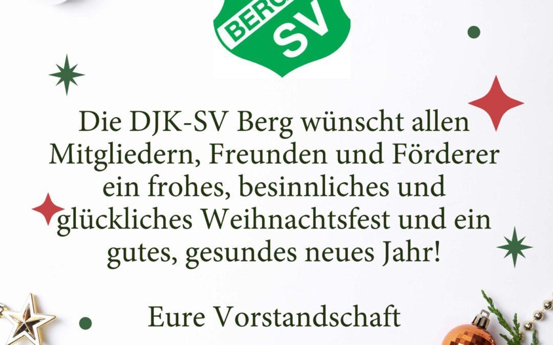 Frohe Weihnachten und ein gutes neues Jahr