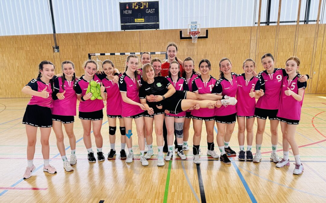 Die Handball C-Jugend schafft den Aufstieg in die ÜBOL