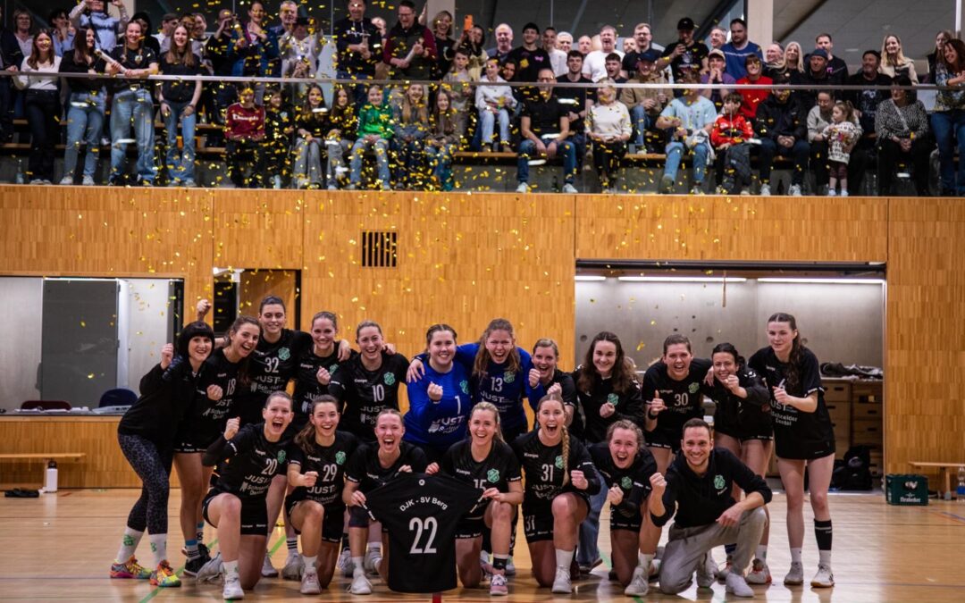 Berger Handball Damen machen ihr Meisterstück