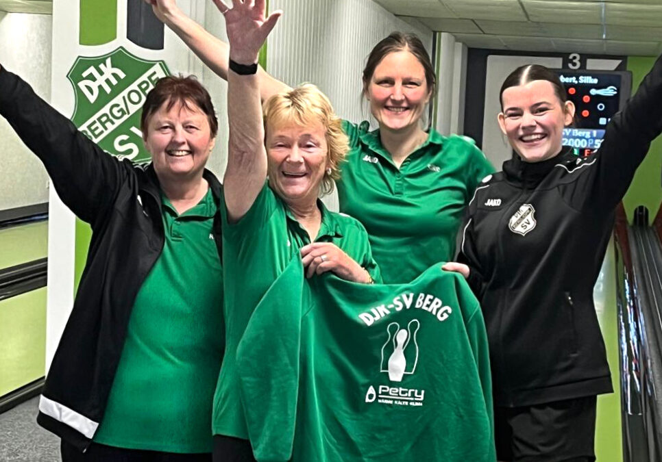 Kegler Damen feiern Aufstieg in die Bezirksoberliga